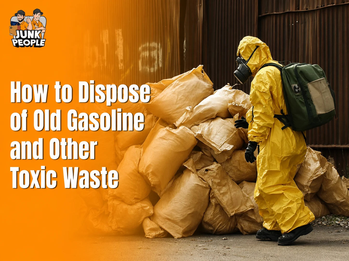 How to Dispose of Old Gasoline and Other Toxic Waste