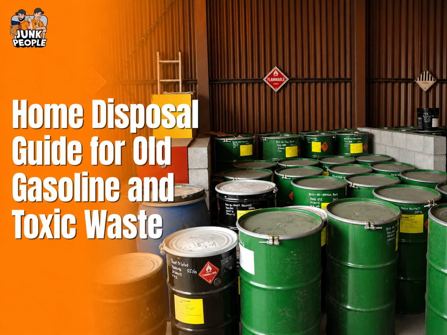 Home Disposal Guide for Old Gasoline and Toxic Waste