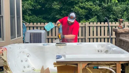 What Happens During Professional Hot Tub Removal?