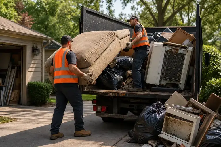 How Junk Pickup and Hauling Fit Into Home Cleanouts