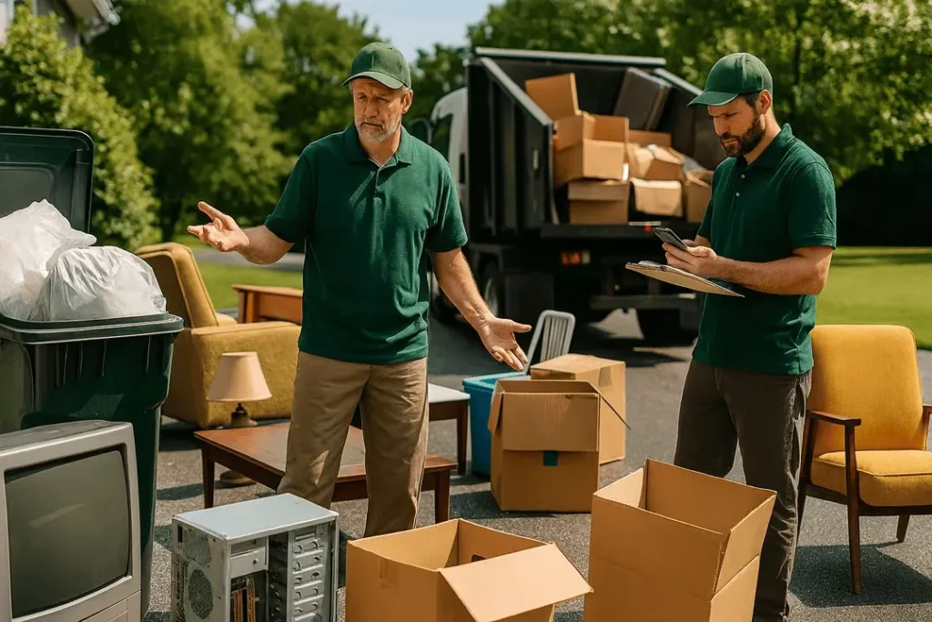 Common Junk Removal Mistakes That Cause Delays